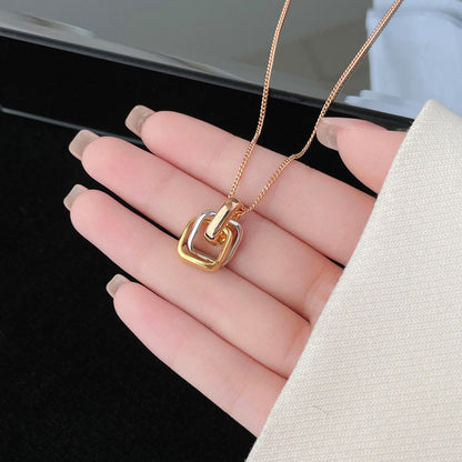 [Gaonasi Jewelry]TRINITY CUSHION NECKLACE COLLECTION