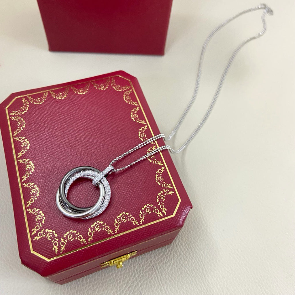 [Gaonasi Jewelry]TRINITY CERAMIC NECKLACE