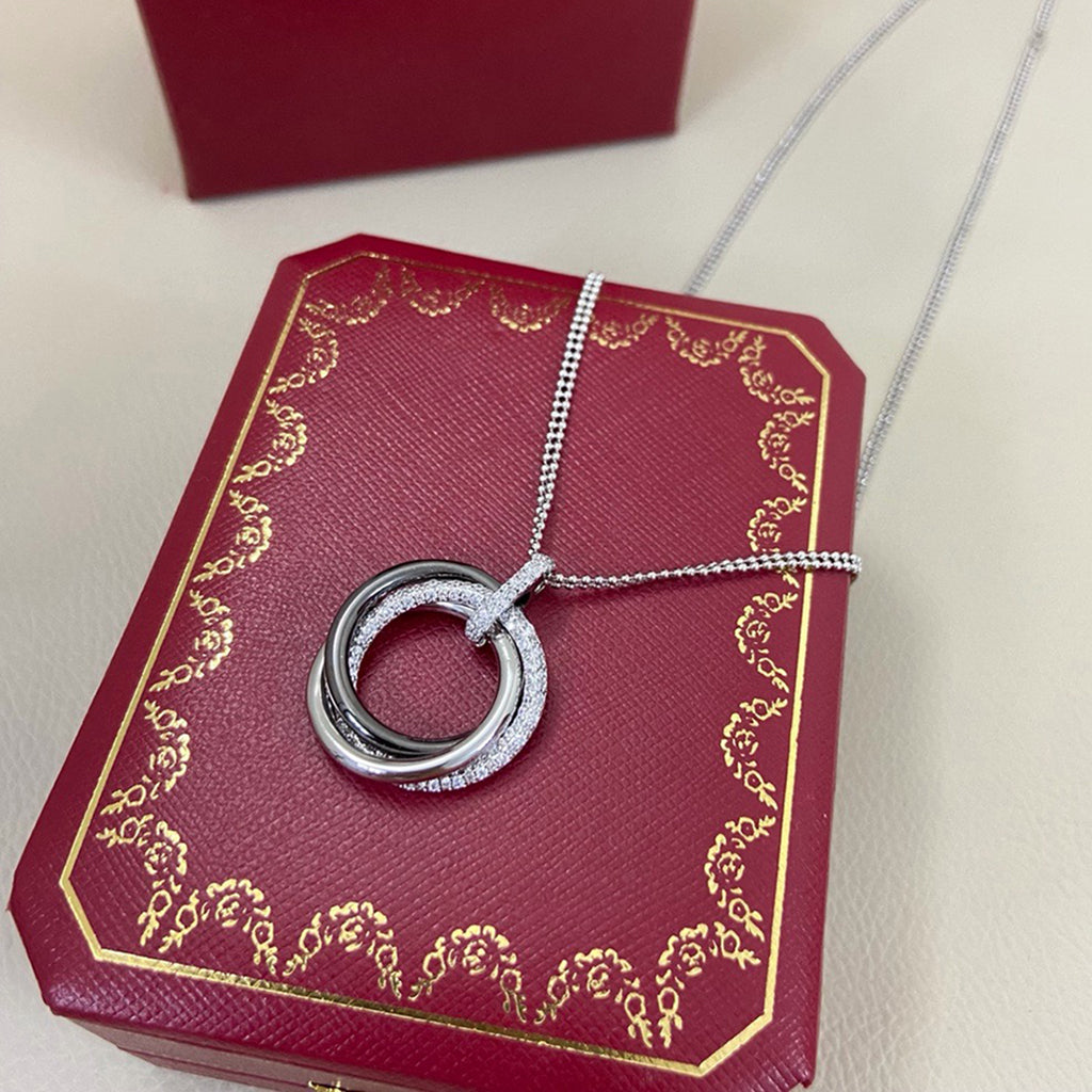 [Gaonasi Jewelry]TRINITY CERAMIC NECKLACE