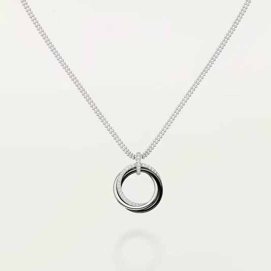 [Gaonasi Jewelry]TRINITY CERAMIC NECKLACE