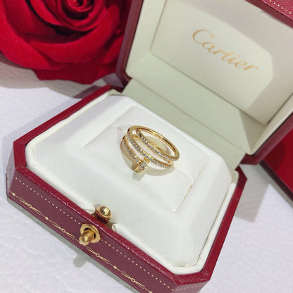 [Gaonasi Jewelry]JUSTE RING 4.8MM FULL DIAMOND