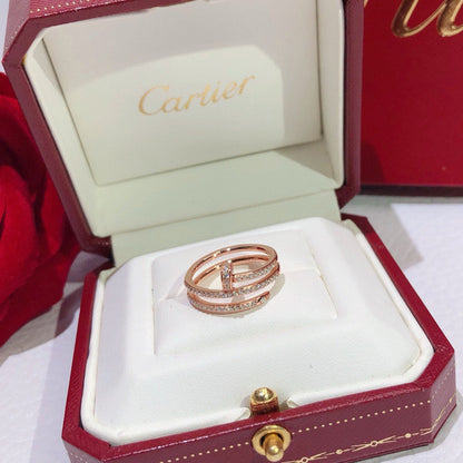 [Gaonasi Jewelry]JUSTE RING 4.8MM FULL DIAMOND