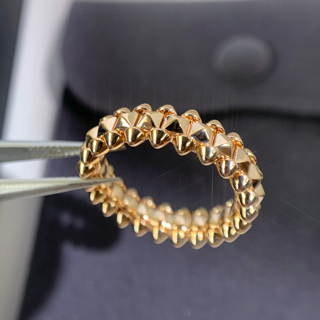 [Gaonasi Jewelry]CLASH 6.4MM SMALL RING