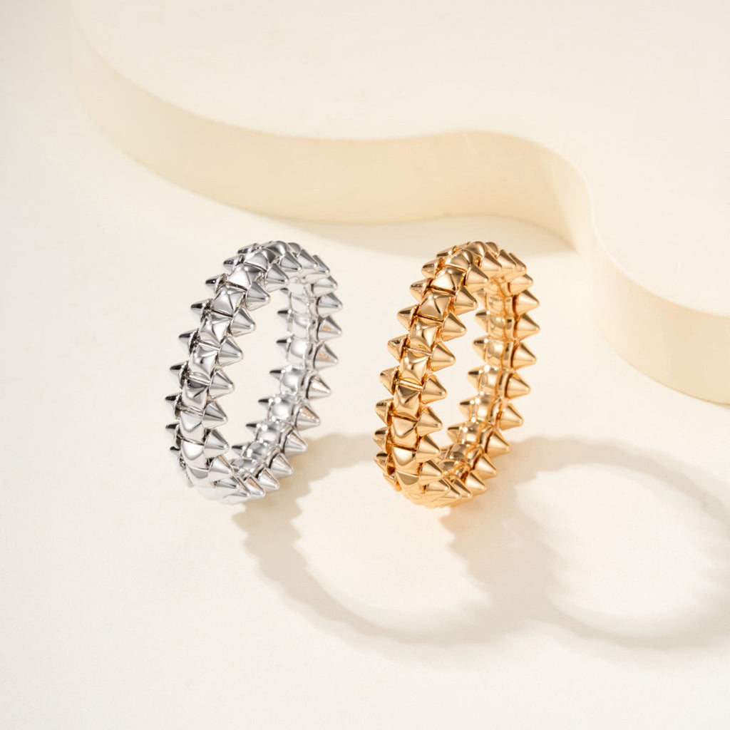 [Gaonasi Jewelry]CLASH 6.4MM SMALL RING