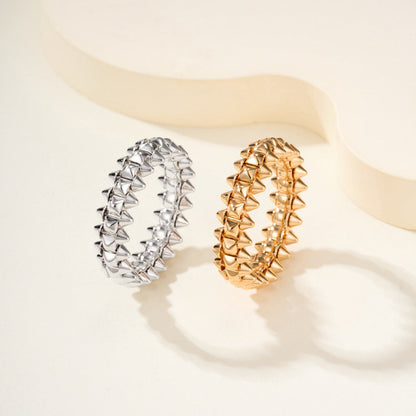 [Gaonasi Jewelry]CLASH 6.4MM SMALL RING