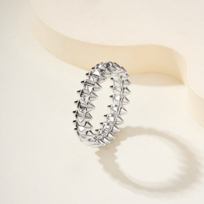 [Gaonasi Jewelry]CLASH 6.4MM SMALL RING