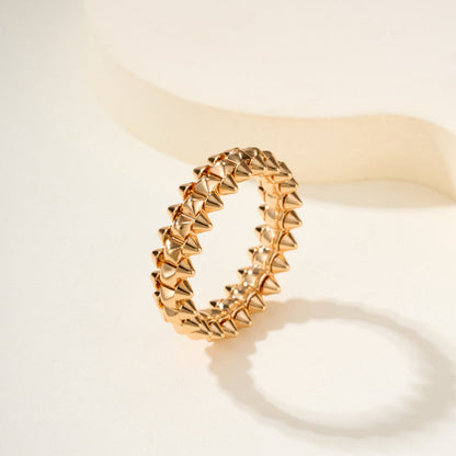 [Gaonasi Jewelry]CLASH 6.4MM SMALL RING