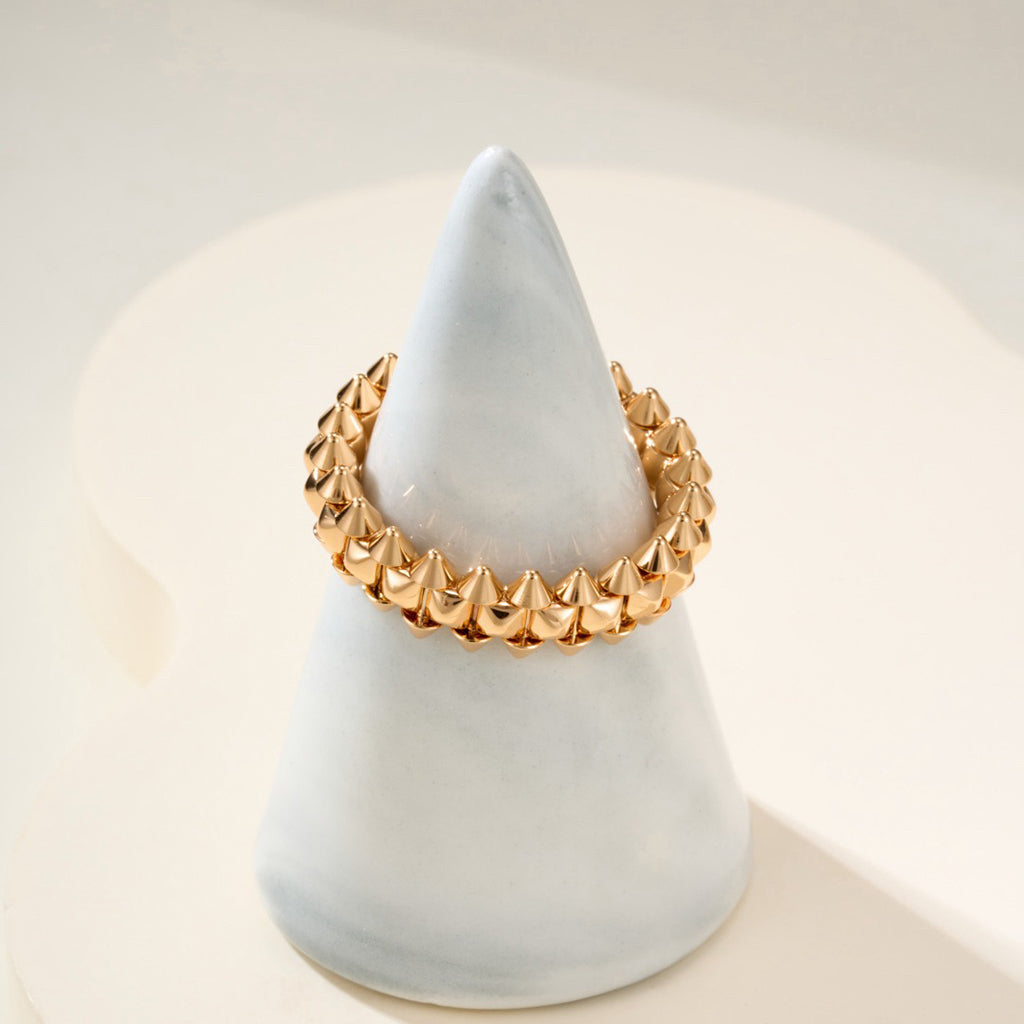 [Gaonasi Jewelry]CLASH 6.4MM SMALL RING