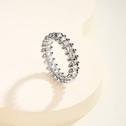 [Gaonasi Jewelry]CLASH 6.4MM SMALL RING