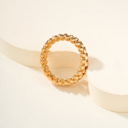 [Gaonasi Jewelry]CLASH 6.4MM SMALL RING