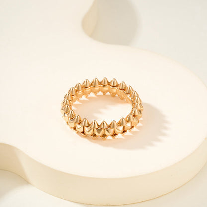 [Gaonasi Jewelry]CLASH 6.4MM SMALL RING