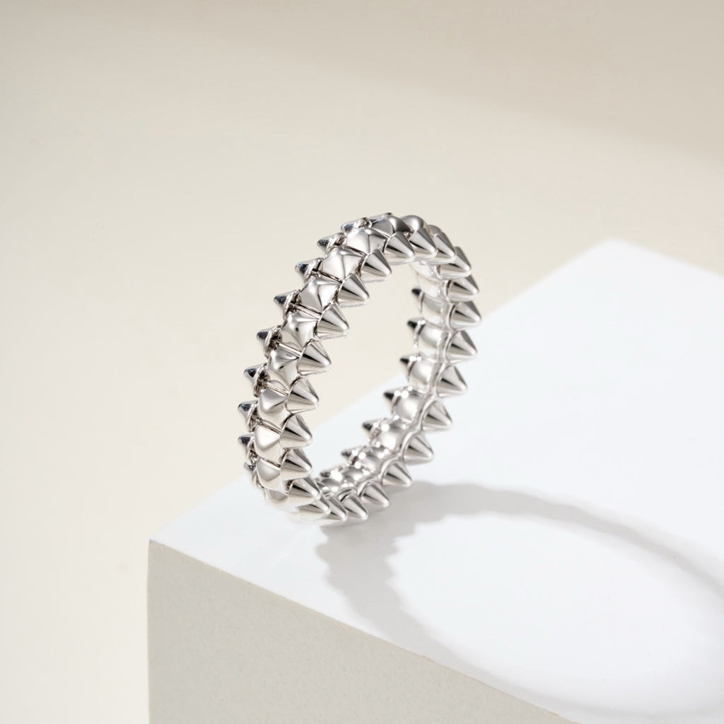 [Gaonasi Jewelry]CLASH 6.4MM SMALL RING