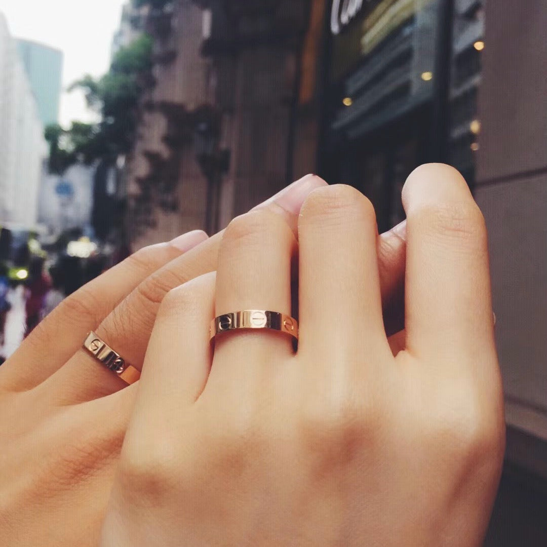 [Gaonasi Jewelry]LOVE RING 3.6 MM NO DIAMOND