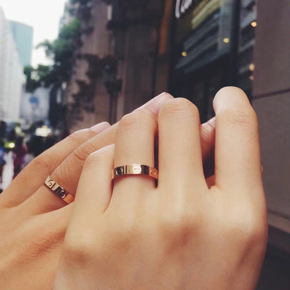 [Gaonasi Jewelry]LOVE RING 3.6 MM NO DIAMOND