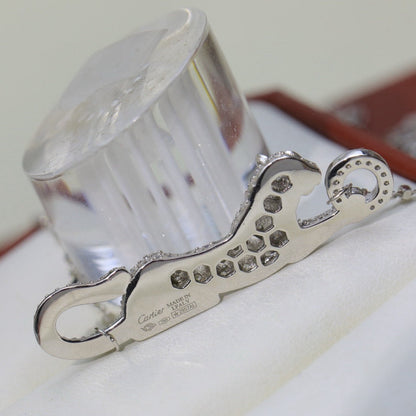 [Gaonasi Jewelry]PANTHERE PAVED DIAMOND NECKLACE