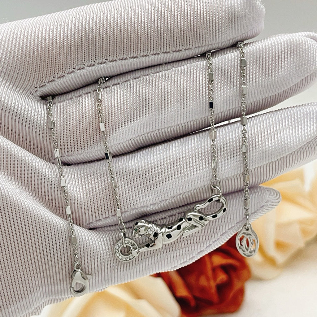 [Gaonasi Jewelry]PANTHERE FULL DIAMOND NECKLACE