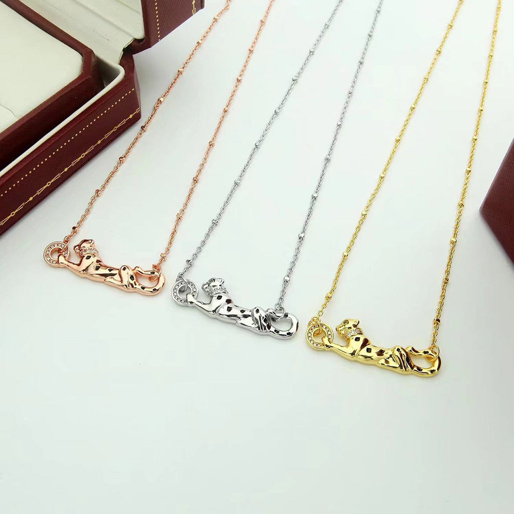[Gaonasi Jewelry]PANTHERE FULL DIAMOND NECKLACE