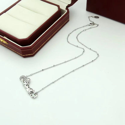 [Gaonasi Jewelry]PANTHERE FULL DIAMOND NECKLACE