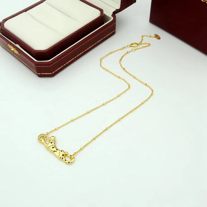 [Gaonasi Jewelry]PANTHERE FULL DIAMOND NECKLACE