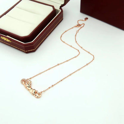 [Gaonasi Jewelry]PANTHERE FULL DIAMOND NECKLACE