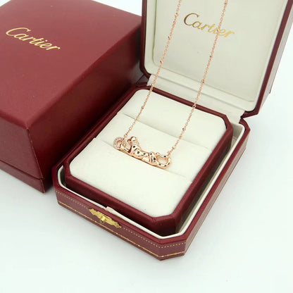 [Gaonasi Jewelry]PANTHERE FULL DIAMOND NECKLACE