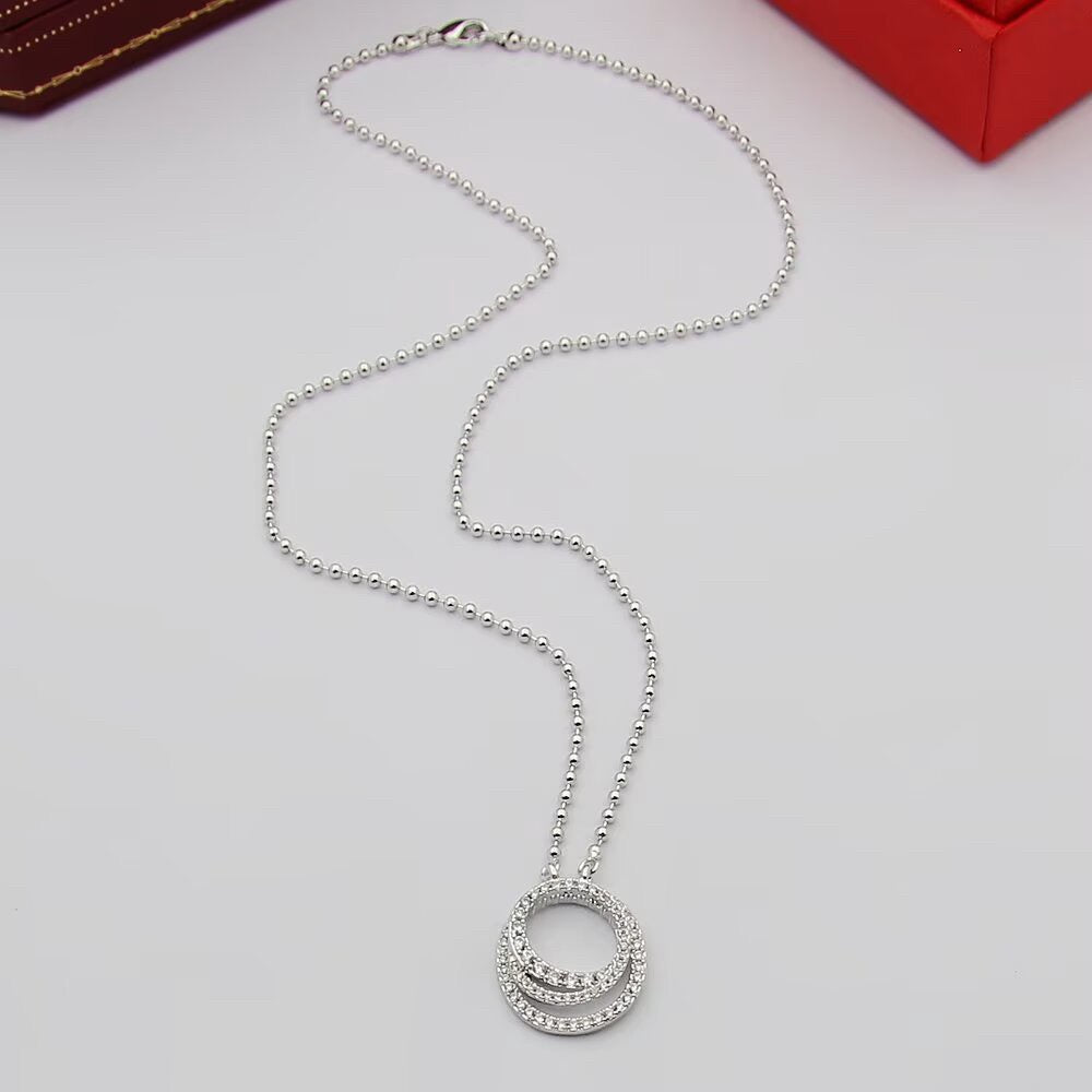 [Gaonasi Jewelry]ETINCELLE  FULL DIAMOND NECKLACE