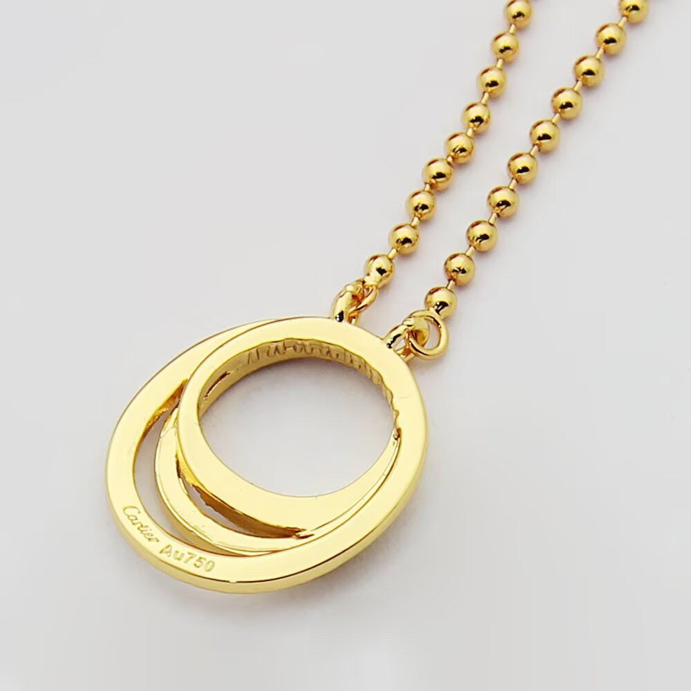 [Gaonasi Jewelry]ETINCELLE  FULL DIAMOND NECKLACE
