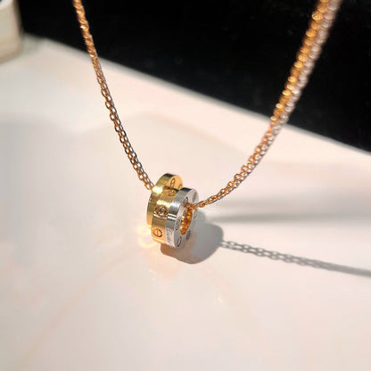 [Gaonasi Jewelry]LOVE 6 DIAMOND PENDANT NECKLACE