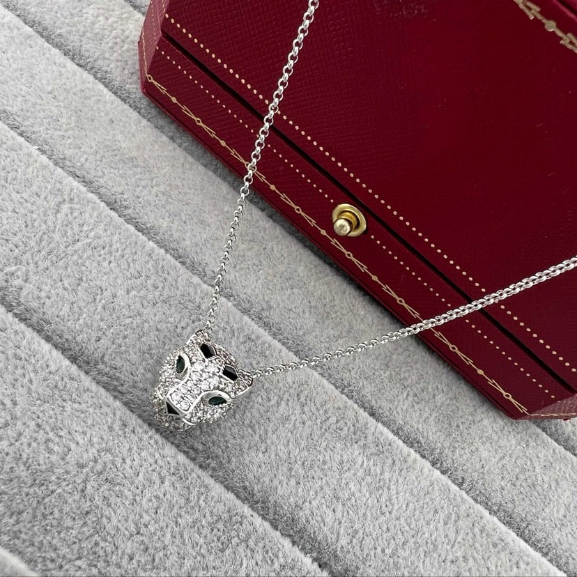[Gaonasi Jewelry]PANTHERE FULL DIAMOND NECKLACE