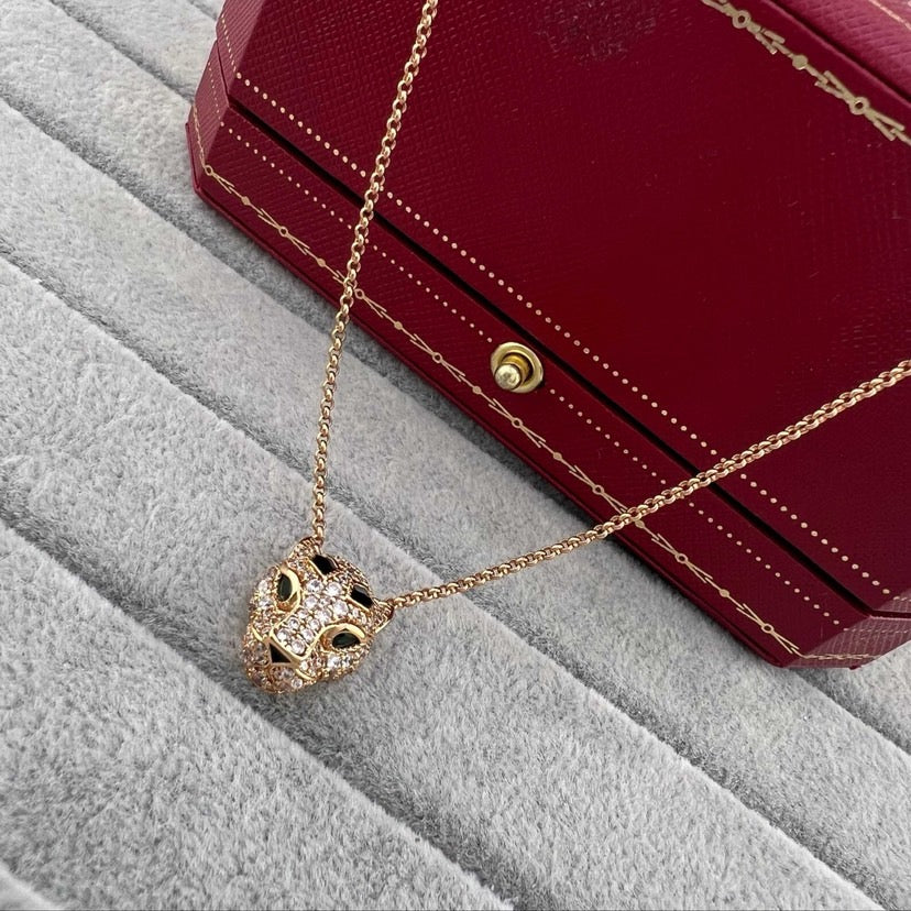 [Gaonasi Jewelry]PANTHERE FULL DIAMOND NECKLACE