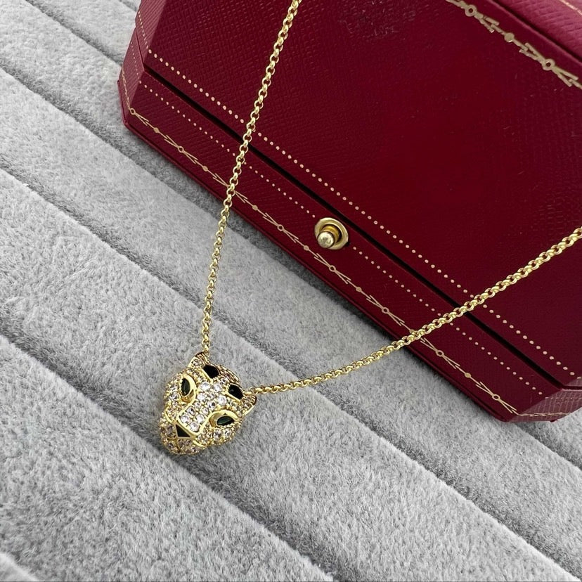 [Gaonasi Jewelry]PANTHERE FULL DIAMOND NECKLACE