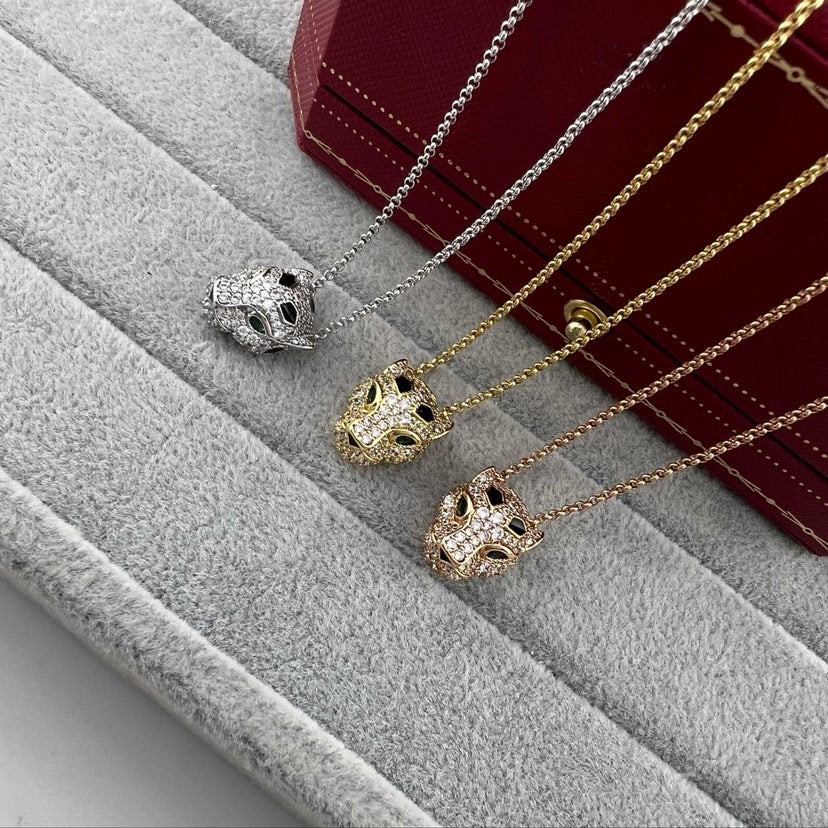 [Gaonasi Jewelry]PANTHERE FULL DIAMOND NECKLACE