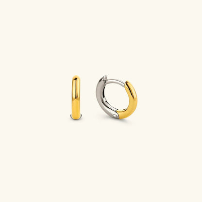[Gaonasi]Ingrid Two Tone Hoop Earring