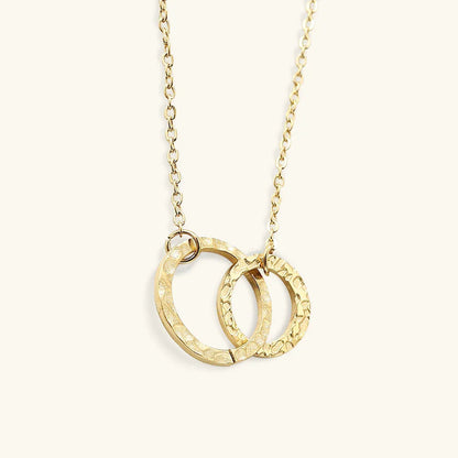 [Gaonasi]Isabelle Gold Hoop Necklace