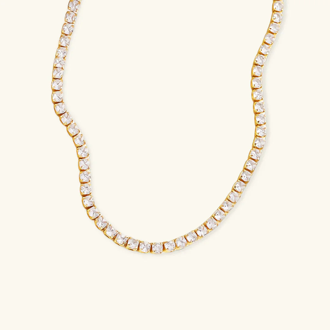 [Gaonasi]Isolde Diamond Tennis Necklace