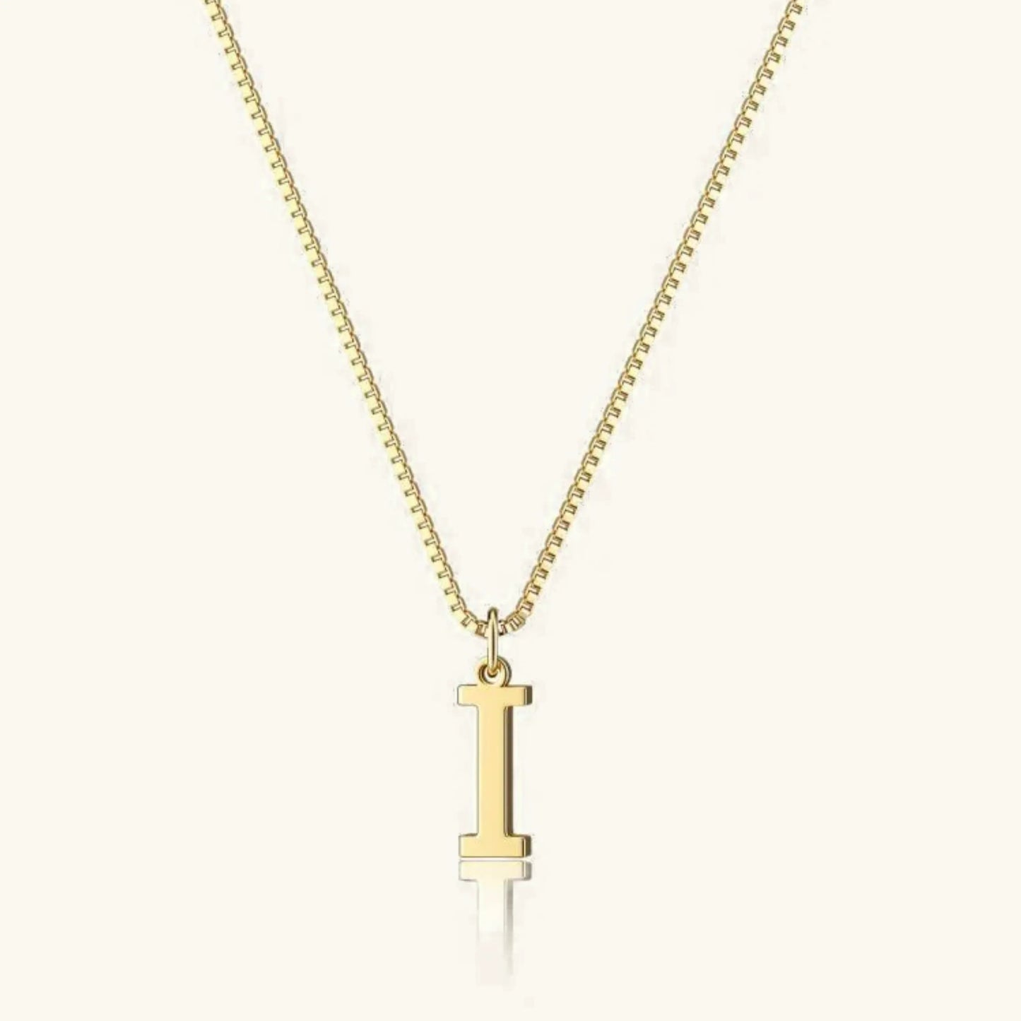 [Gaonasi]Therese Letter Initial Gold Necklace