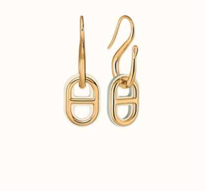 [Gaonasi]HM O'MAILLON GOLD EARRINGS