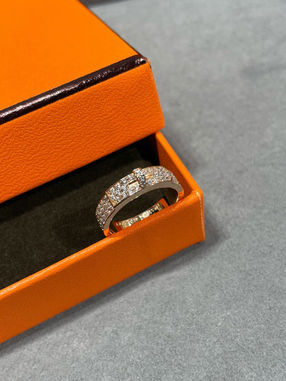 [Gaonasi]KELLY PINK GOLD DIAMOND RING