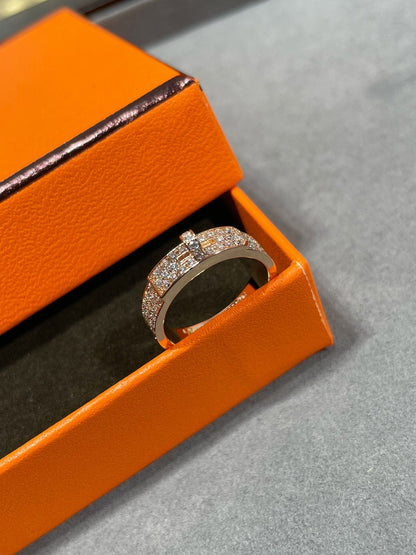 [Gaonasi]KELLY PINK GOLD DIAMOND RING