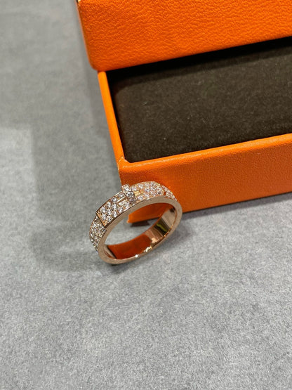 [Gaonasi]KELLY PINK GOLD DIAMOND RING