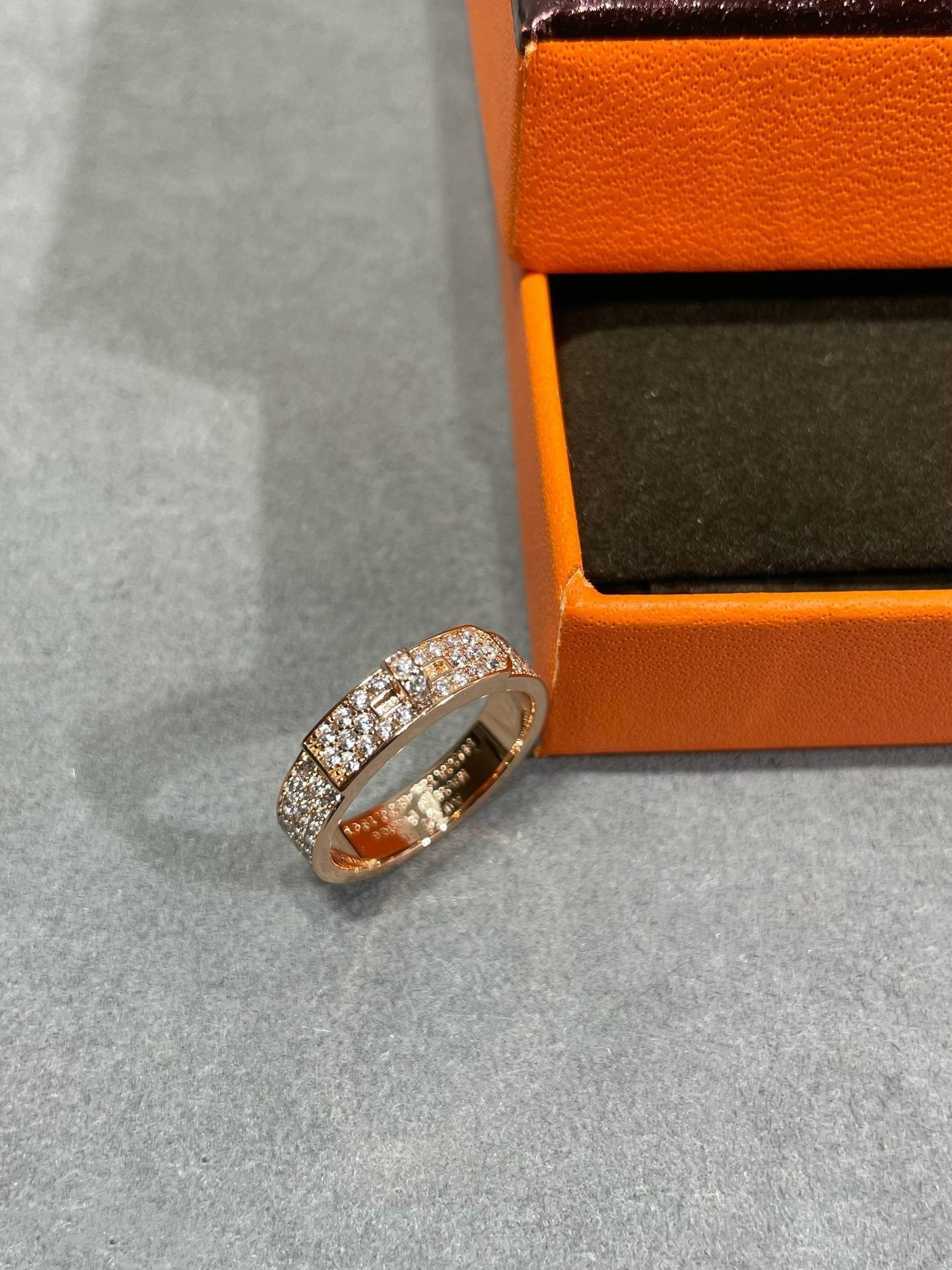 [Gaonasi]KELLY PINK GOLD DIAMOND RING
