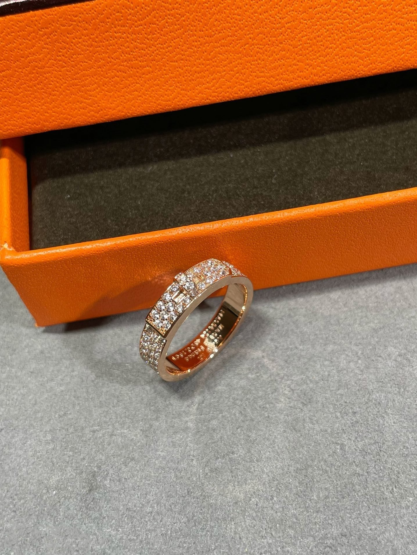 [Gaonasi]KELLY PINK GOLD DIAMOND RING