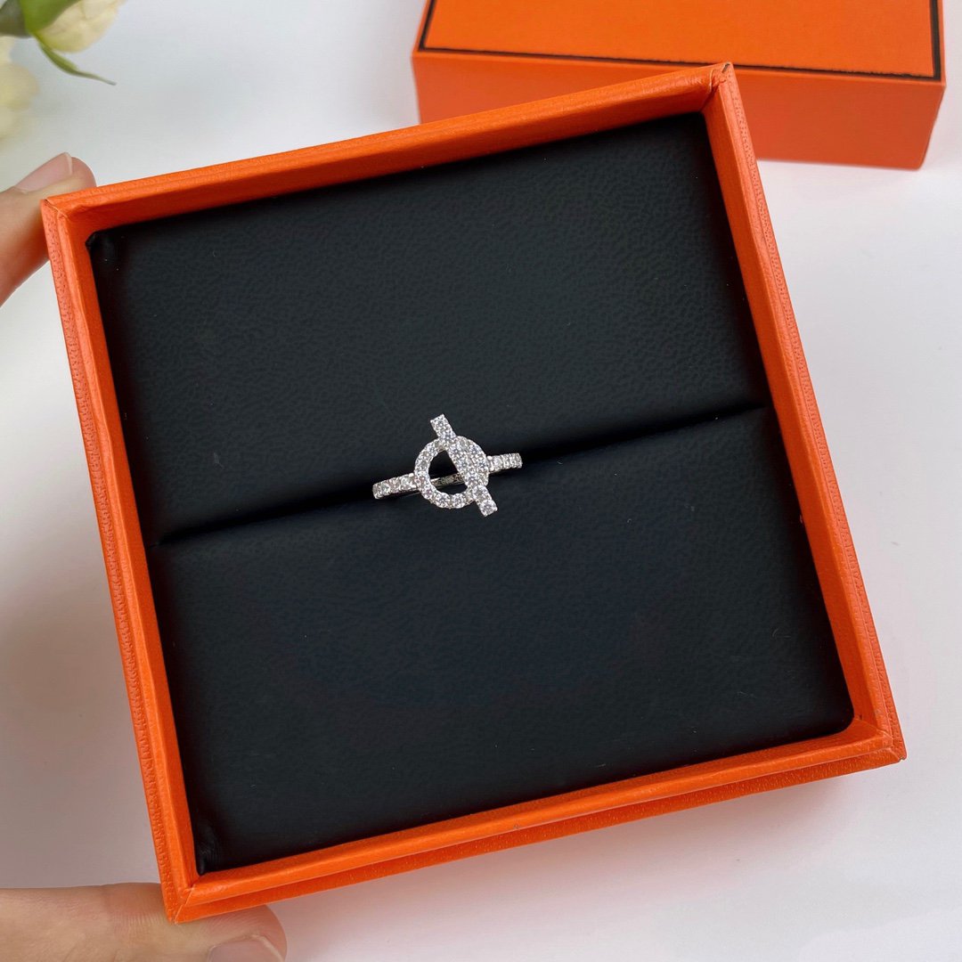 [Gaonasi]ECHAPPEE RING SILVER DIAMOND