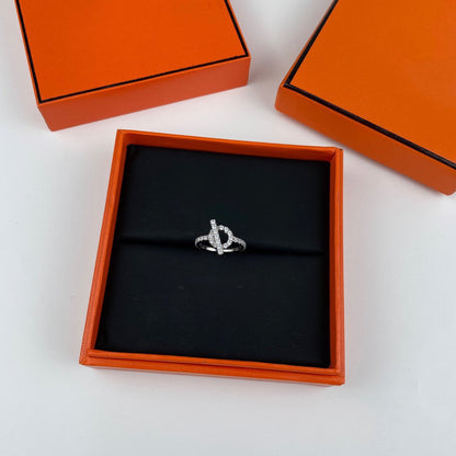 [Gaonasi]ECHAPPEE RING SILVER DIAMOND