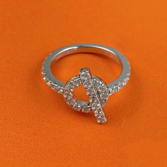 [Gaonasi]ECHAPPEE RING SILVER DIAMOND