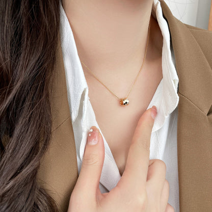 [Gaonasi]BEE MINI PEDANT DIAMOND NECKLACE