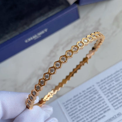 [Gaonasi]BEE LOVE GOLD BRACELET FULL DIAMOND