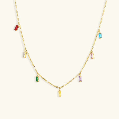 [Gaonasi]Josephine Gemstone Necklace