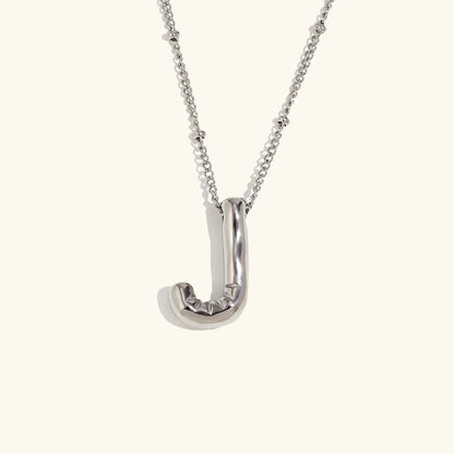 [Gaonasi]Balloon Gold Initial Necklace