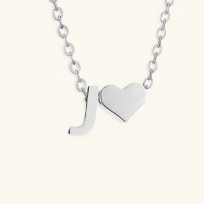 [Gaonasi]Ria Initial Letter Gold Necklace